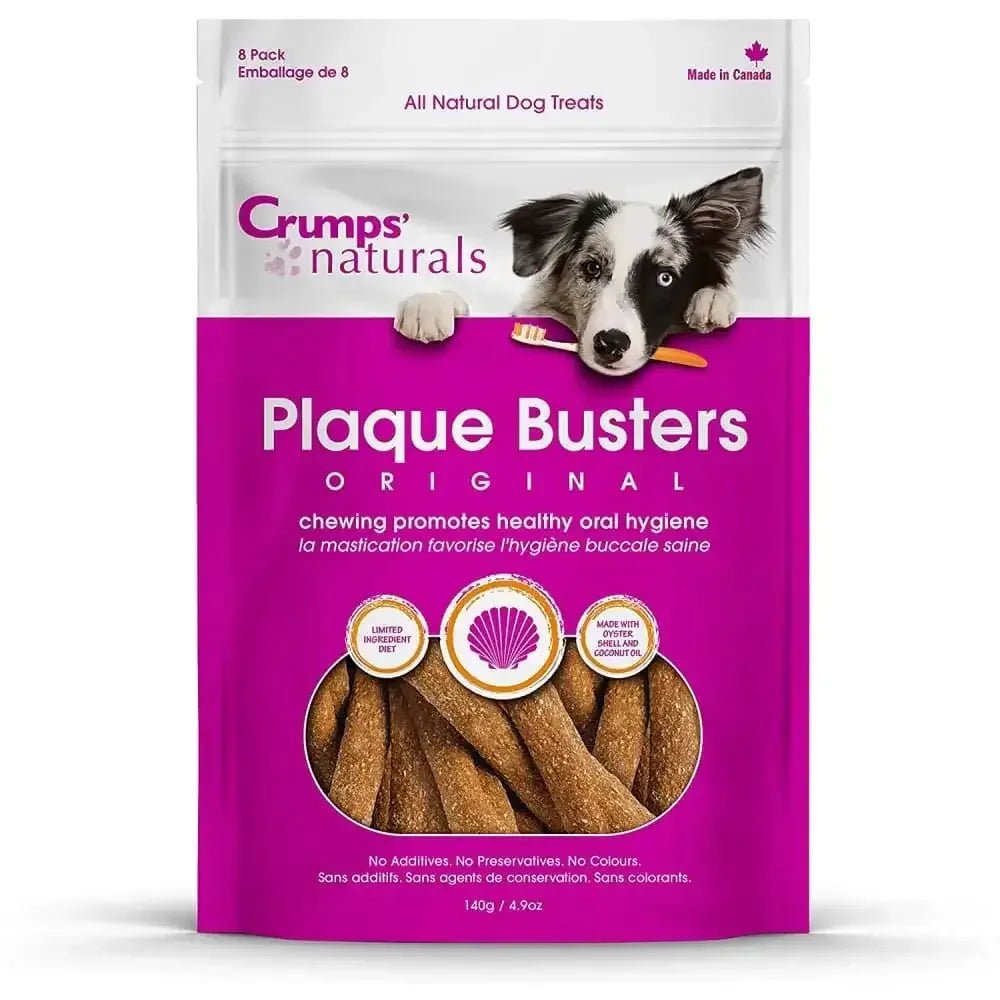 Crumps' Naturals Original Plaque Busters Dental Dog Treats - Talis Us