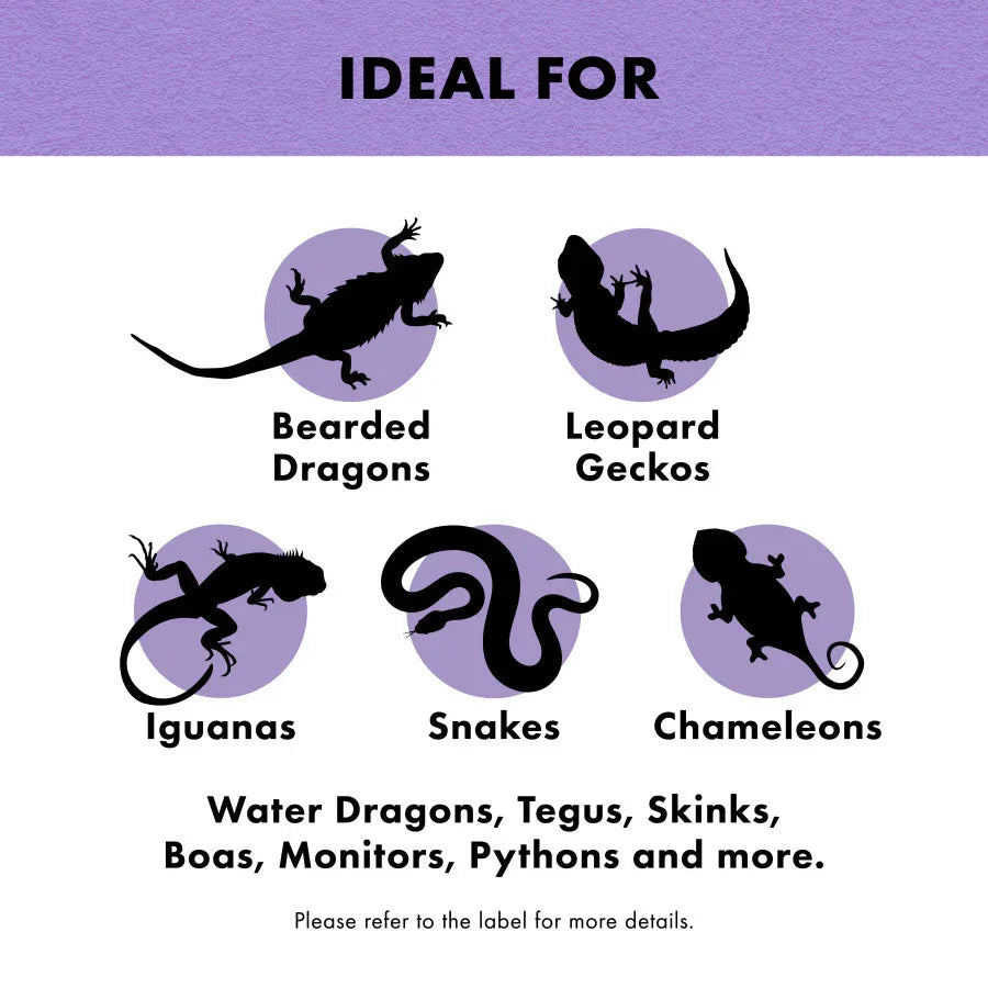 Reptile bath shed-ease for reptile care and health, ideal for bearded dragons, leopard geckos, iguanas, snakes, and chameleons.
