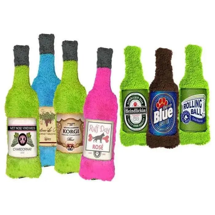 Cycle Dog Duraplush Brewgear Bottles Dog Toy - Talis Us