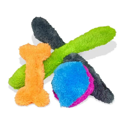 Cycle Dog Duraplush Puppy Pack Dog Toys - Talis Us