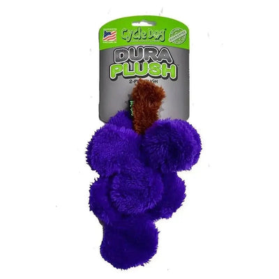 Cycle Dog Duraplush Small Grapes Dog Toy - Talis Us