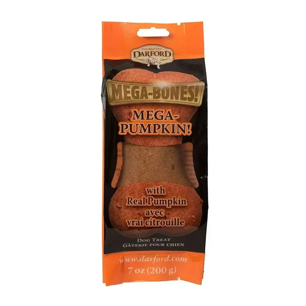Darford® Mega - Pumpkin! Flavor Bone Dog Treat 7 Oz - Talis Us