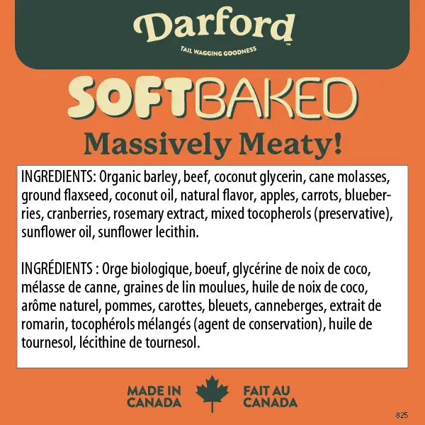 Darford Soft Baked Massively Meaty Dog Treat - Talis Us