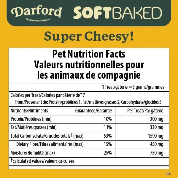 Darford Soft Baked Super Cheesy Dog Treats - Talis Us