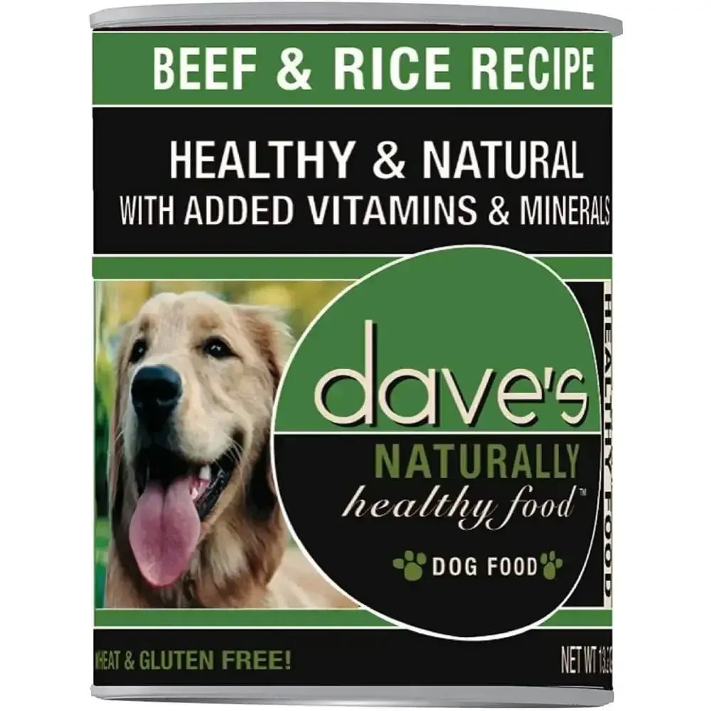 Dave's Pet Food™ Naturally Healthy Beef & Rice Dog Food 13 Oz x 12 Count - Talis Us