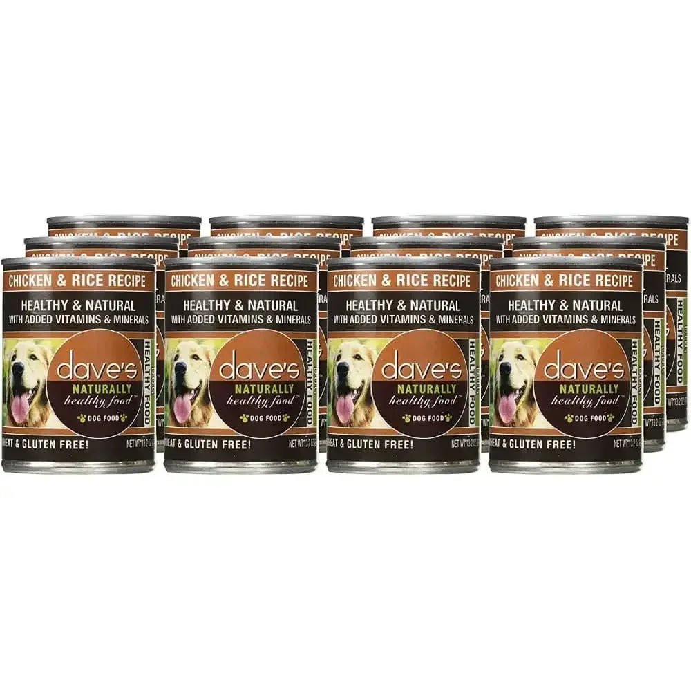 Dave's Pet Food™ Naturally Healthy Chicken & Rice Dog Food 13 Oz x 12 Count - Talis Us