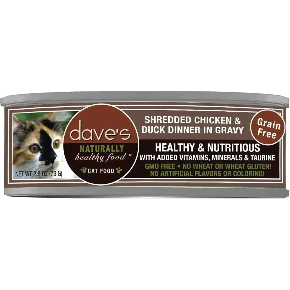 Dave's Pet Food Naturally Healthy Grain - Free Dinner in Gravy Wet Cat Food case of 24 - Talis Us