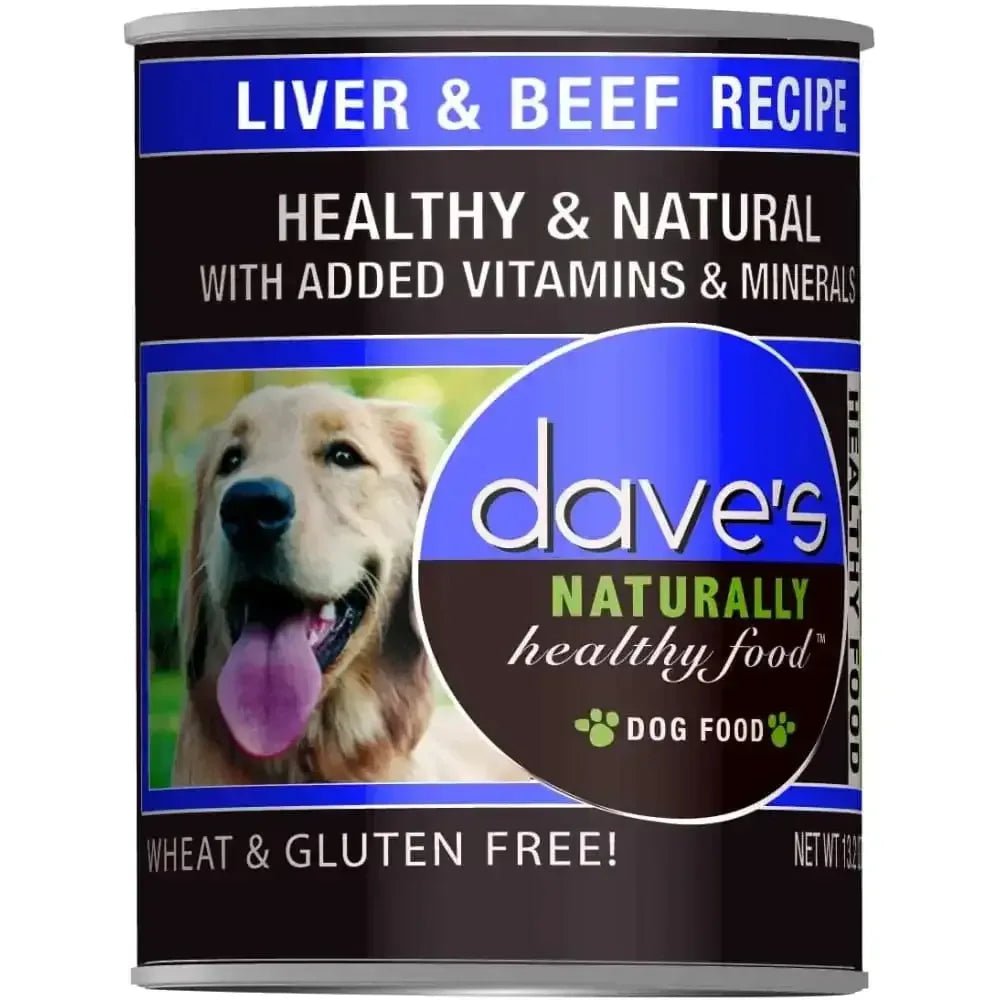 Dave's Pet Food™ Naturally Healthy Liver & Beef Dog Food 13 Oz x 12 Count - Talis Us