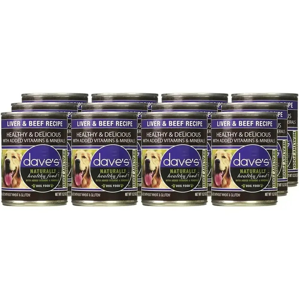 Dave's Pet Food™ Naturally Healthy Liver & Beef Dog Food 13 Oz x 12 Count - Talis Us