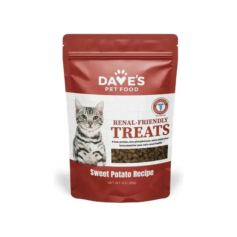 Dave's Pet Food Renal - Friendly Sweet Potato Grain - Free Soft & Chewy Cat Treats - Talis Us