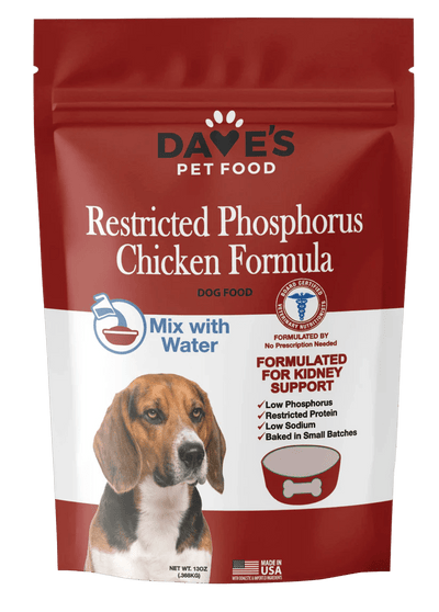 Dave's Pet Food Restricted Phosphorus Dog Food in Chicken Formula for kidney support