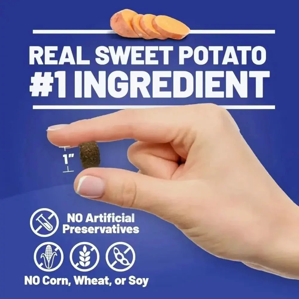 Dave's Pet Food Sensitive Stomach Sweet Potato & Pumpkin Grain - Free Soft & Chewy Dog Treats 5oz - Talis Us