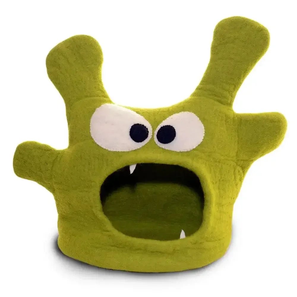 Dharma Dog Karma Cat Wool Pet Cave, Monster, Small Dogs & Cat Bed - Talis Us