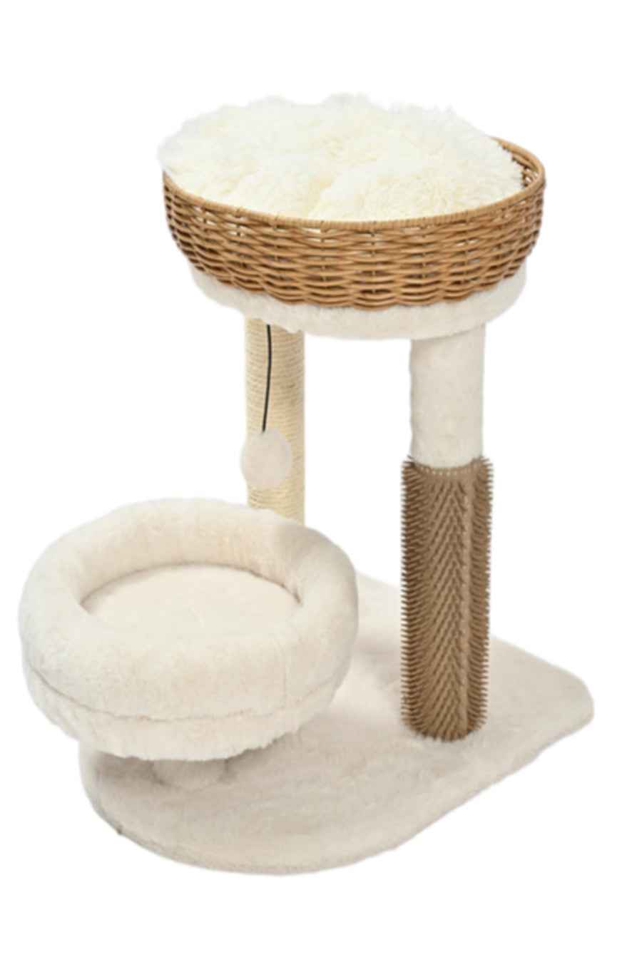 Max & Marlow Rattan Wicker Cat Tree