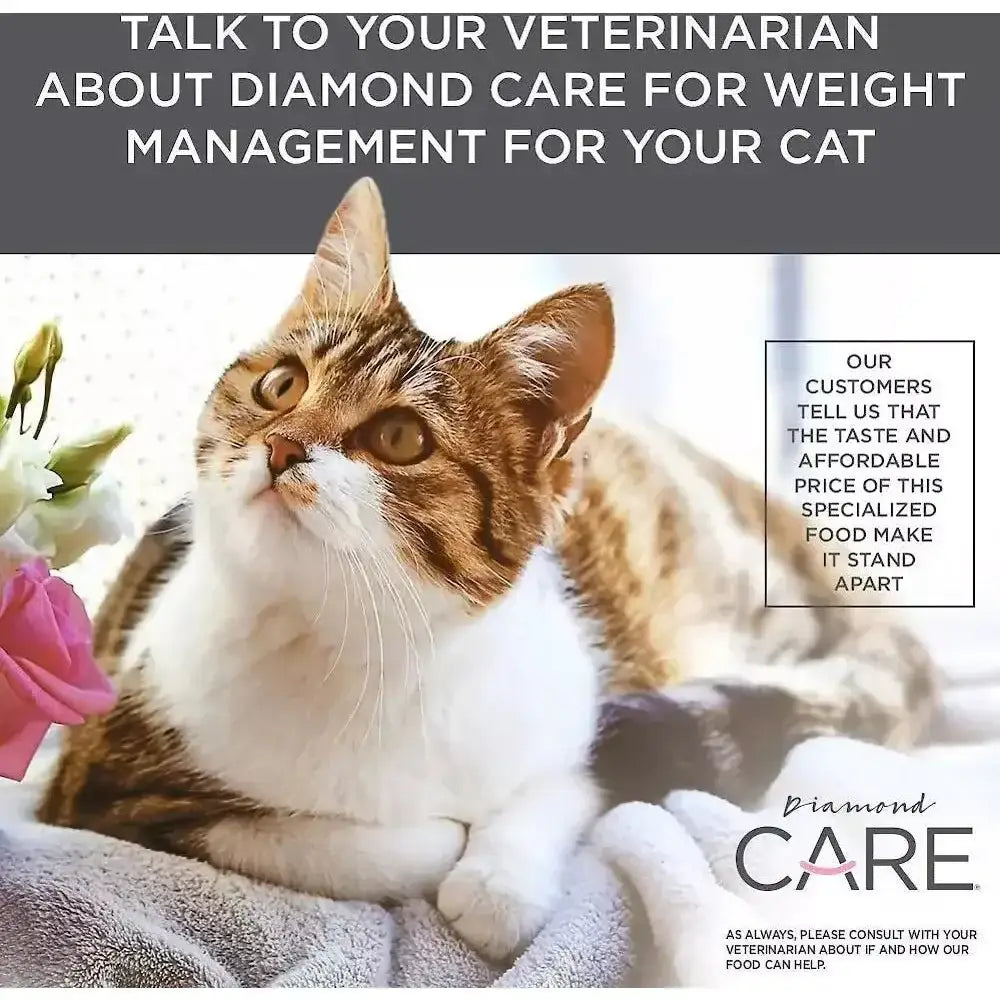 Diamond Care Grain - free Weight Management Formula Adult Dry Cat Food - Talis Us