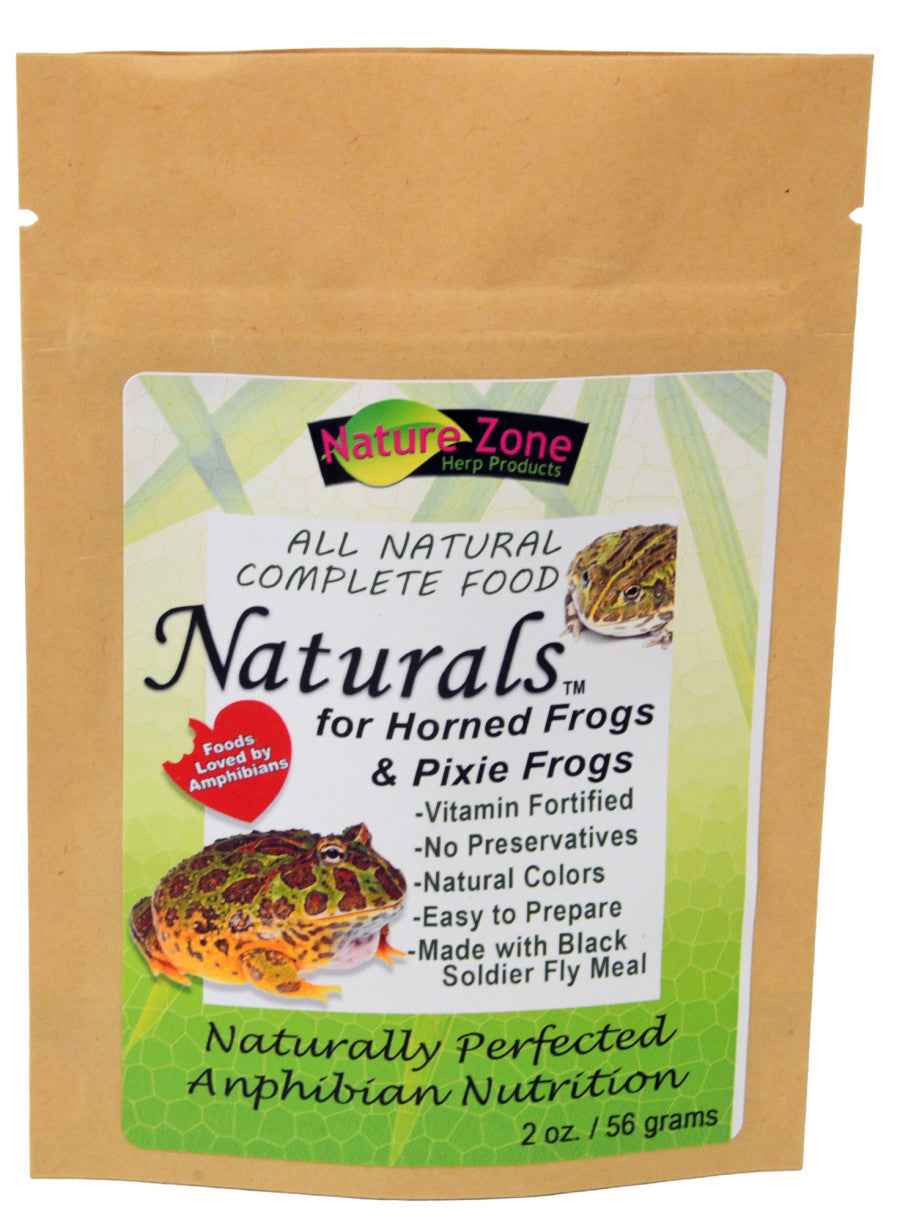 Nature Zone Naturals Horned & Pixie Frogs Food 2 oz