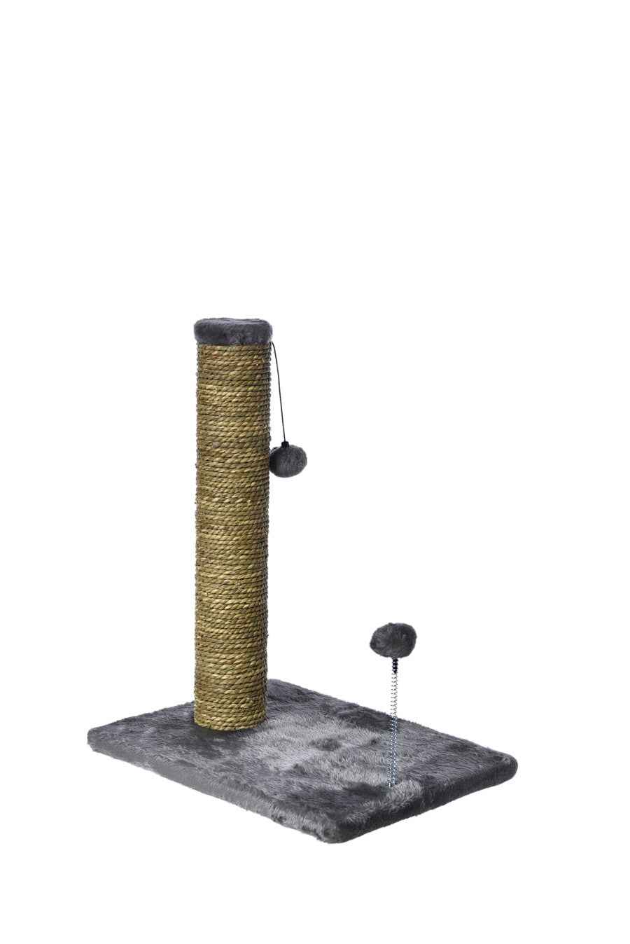 Max & Marlow Cat Scratching Post w/ 2 Cat Toys 20 in