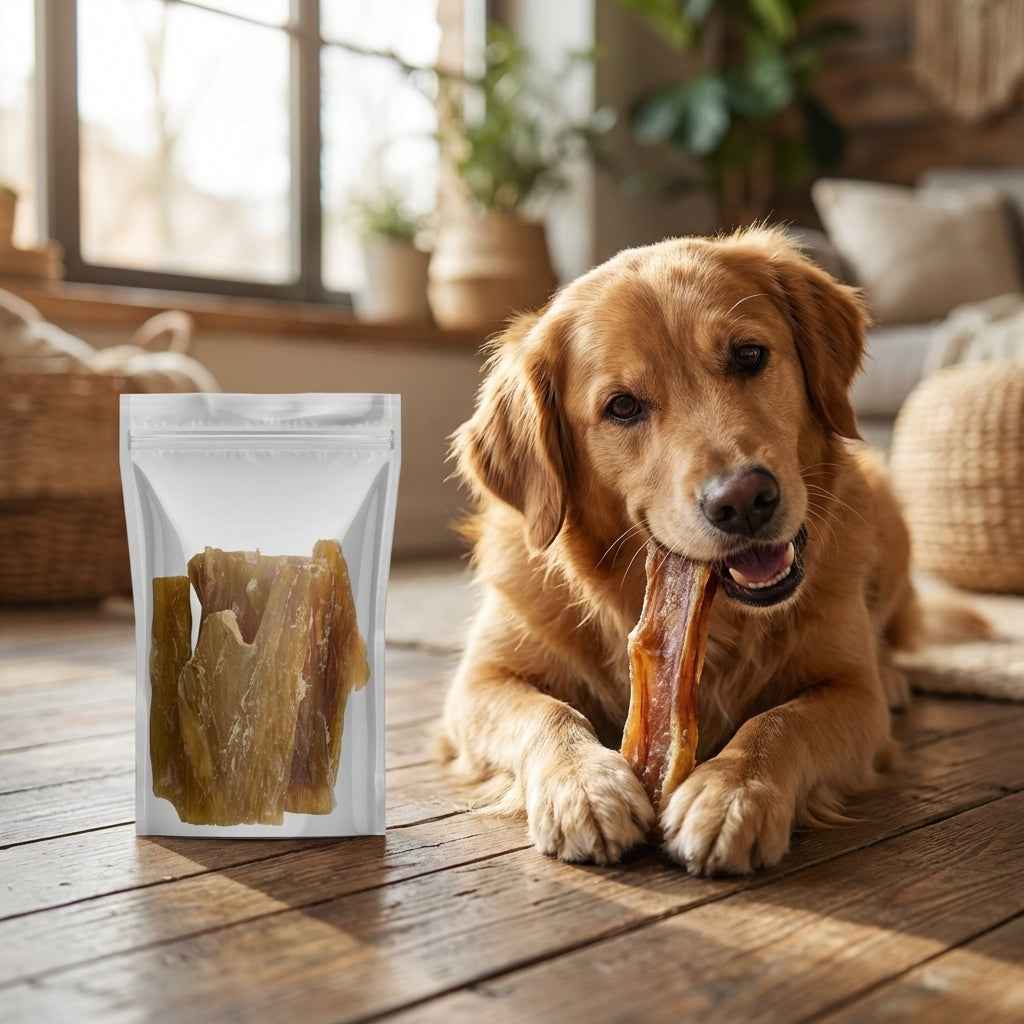 Talis Us Backstrap Tendons Dog Treats 6 Count