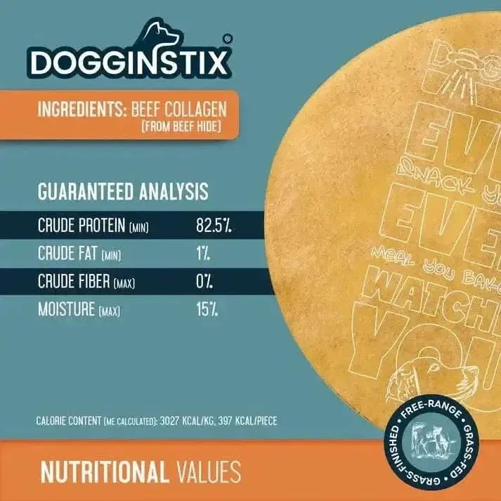 Dogginstix Beef Collagen UFO Dog Chew Treats - Talis Us