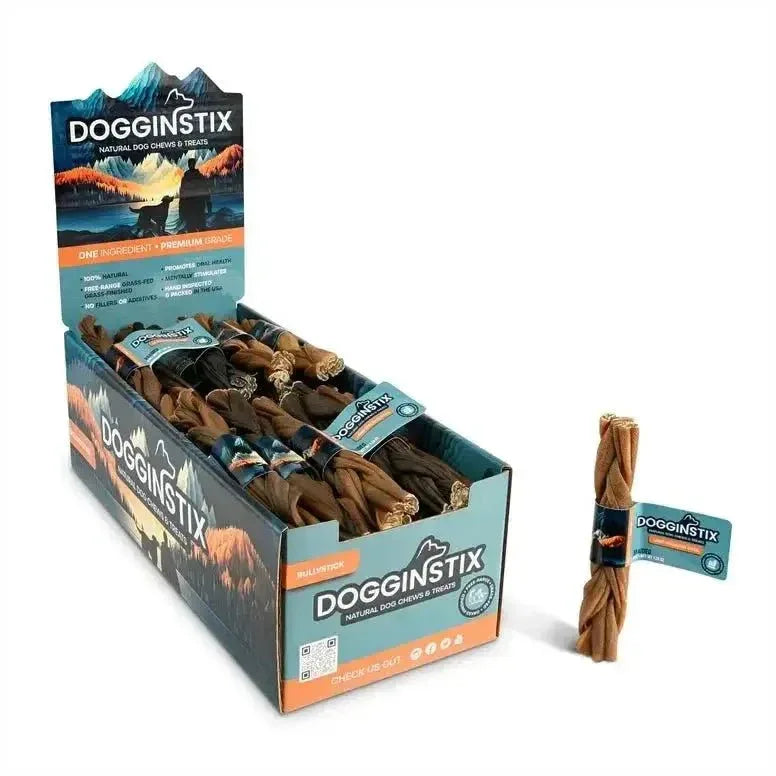 Dogginstix Braided Lamb Collagen Sticks Dog Chew - Talis Us