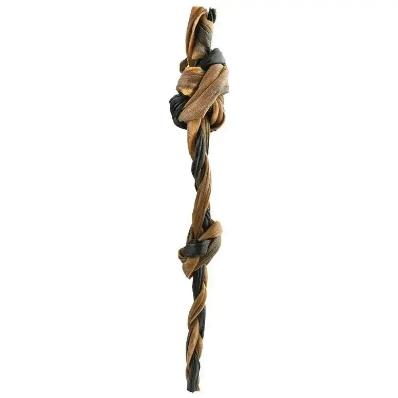 Dogginstix Braided Sticks Lamb Collagen Double Knots Dog Chews Case of 25 - Talis Us