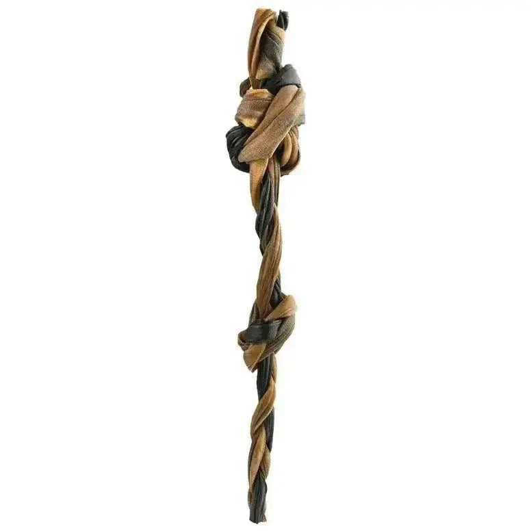 Dogginstix Braided Sticks Lamb Collagen Double Knots Dog Chews Case of 25 - Talis Us