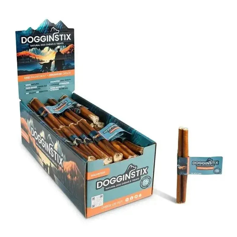Dogginstix Grass - Fed Natural Bully Sticks Dog Treats - Talis Us