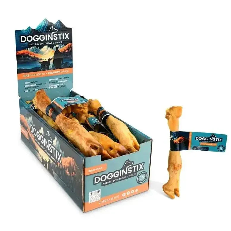 Dogginstix Odor Free Lamb Feet Chews for Puppies Case of 40 - Talis Us