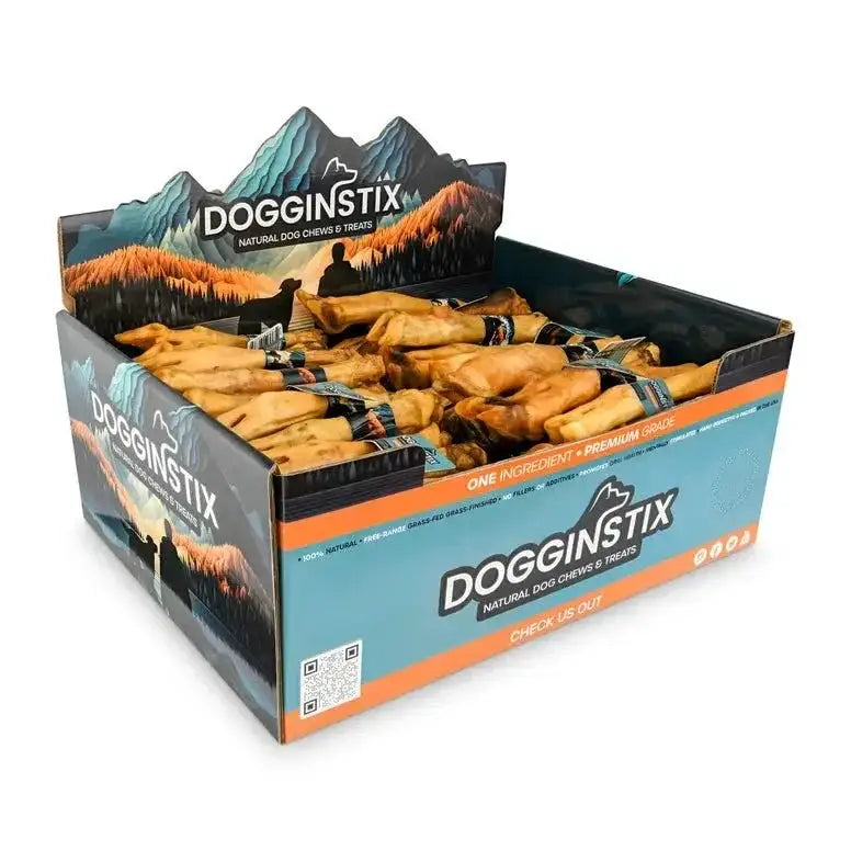 Dogginstix Odor Free Lamb Feet Chews for Puppies Case of 40 - Talis Us