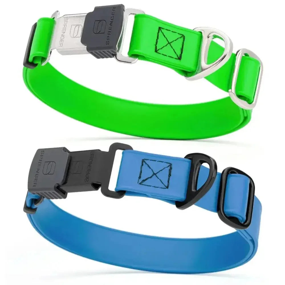 Dogline Biothane Waterproof Dog Collar with Herm Sprenger Stainless Steel Quick Release Buckle - Talis Us