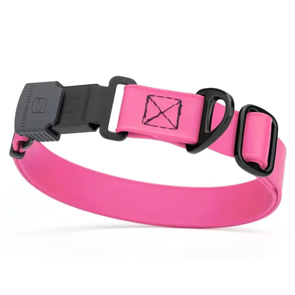 Dogline Biothane Waterproof Dog Collar with Herm Sprenger Stainless Steel Quick Release Buckle - Talis Us