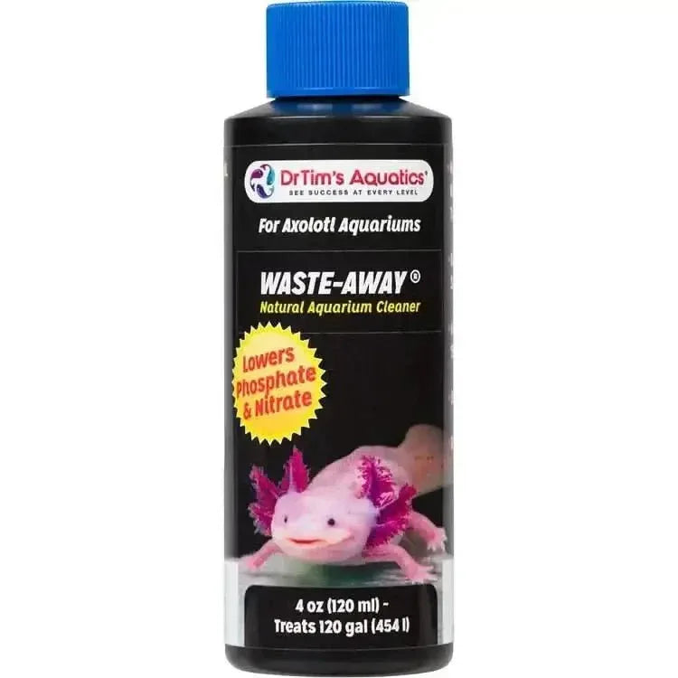 DrTim's Aquatics Waste - Away for Axolotls - Natural Cleaner 4oz - Talis Us