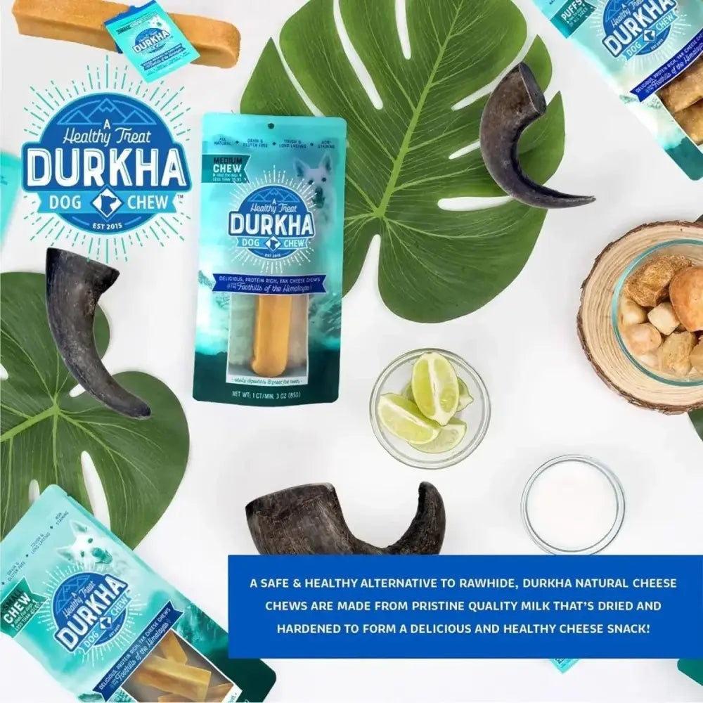 Durkha Himalayan Yak Cheese Chew Dog Treat - Talis Us