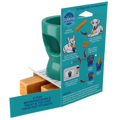 Durkha Puff & Fetch Toy - Yak Cheese Playtime Delight - Talis Us