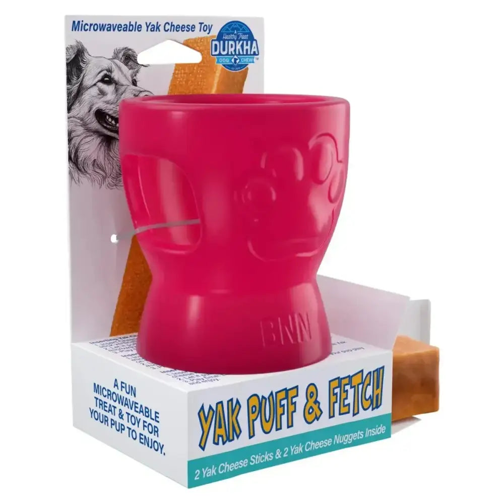 Durkha Puff & Fetch Toy - Yak Cheese Playtime Delight - Talis Us