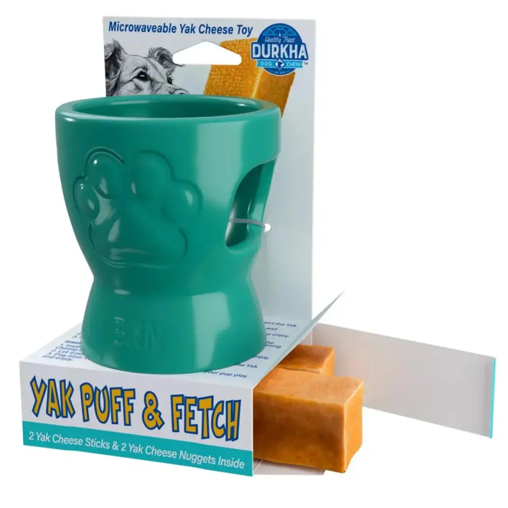 Durkha Puff & Fetch Toy - Yak Cheese Playtime Delight - Talis Us