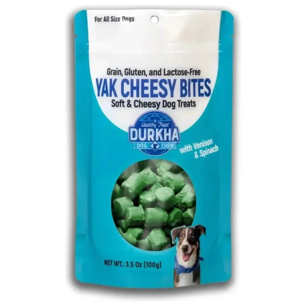 Durkha Yak Cheesy Bites Training Dog Treat 3.5oz - Talis Us