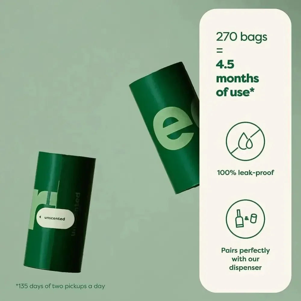 Earth Rated Dog Poop Bags Rolls 120 Count - Talis Us