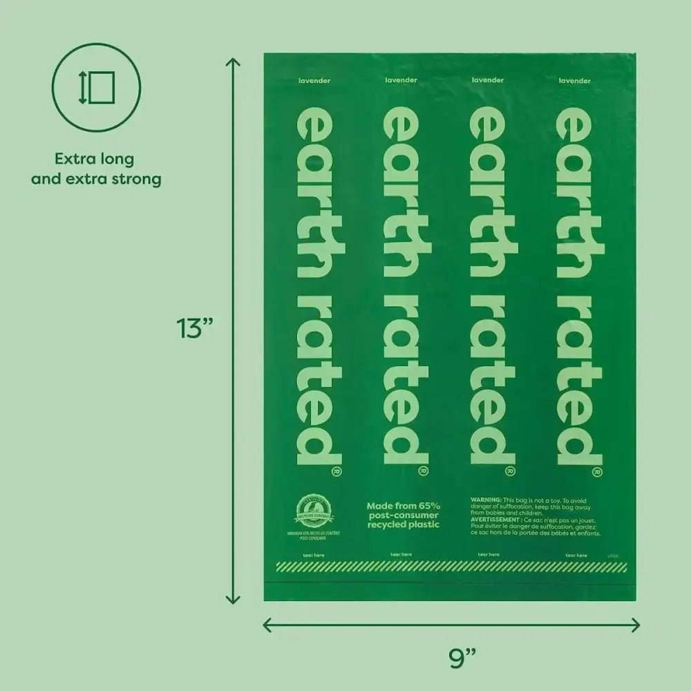 Earth Rated Dog Poop Bags Rolls 120 Count - Talis Us