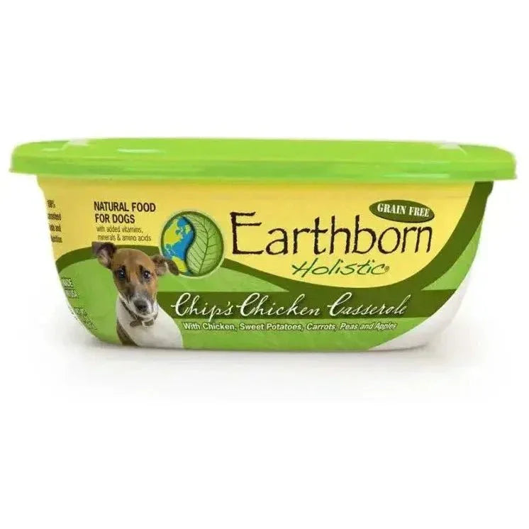 Earthborn Holistic Chip's Chicken Casserole Stew Grain - Free Wet Dog Food 8ea/8 oz - Talis Us