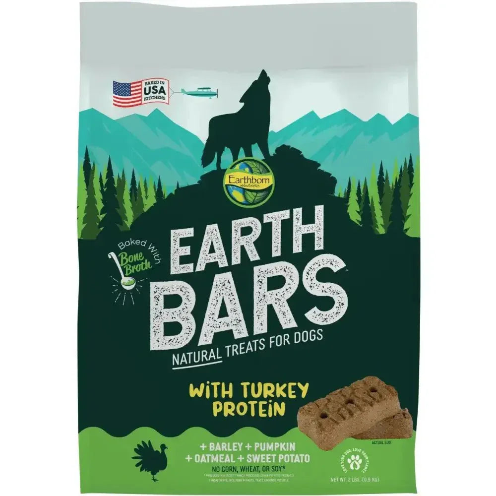 Earthborn Holistic EarthBars Dog Biscuits Turkey - Talis Us