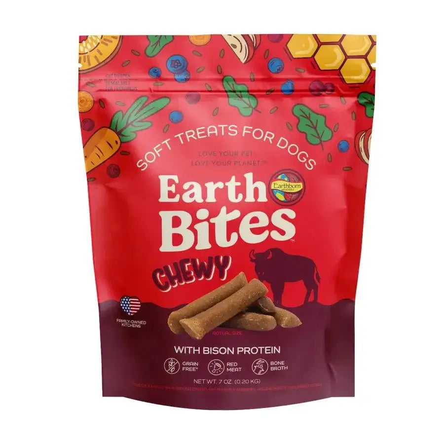 Earthborn Holistic EarthBites Chewy Soft Dog Treats 7 oz - Talis Us