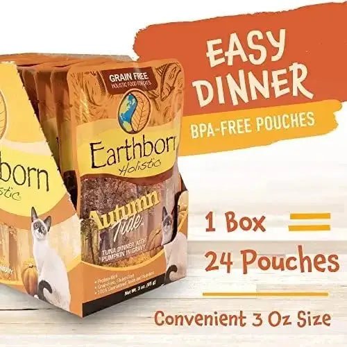Earthborn Holistic Grain Free Autumn Tide Wet Cat Food 24ea/3 oz - Talis Us