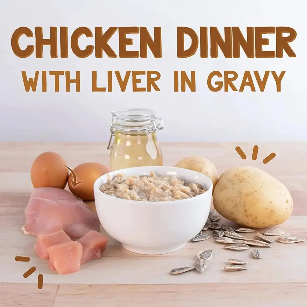 Earthborn Holistic Grain Free Chicken Jumble with Liver Wet Cat Food 24ea/5.5 oz - Talis Us