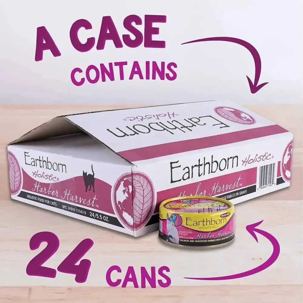 Earthborn Holistic Grain Free Harbor Harvest Wet Cat Food - Talis Us