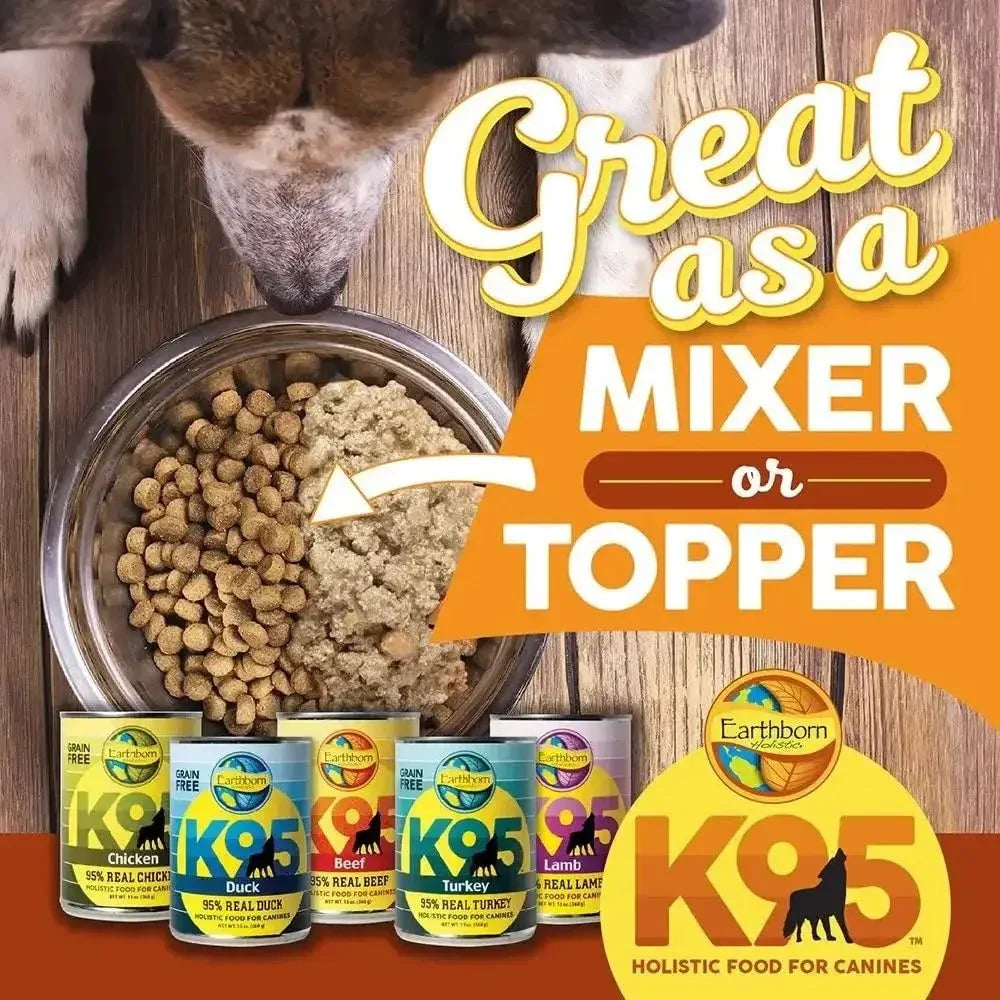 Earthborn Holistic Grain Free K95 Meat Protein Wet Dog Food 12ea/13 oz - Talis Us