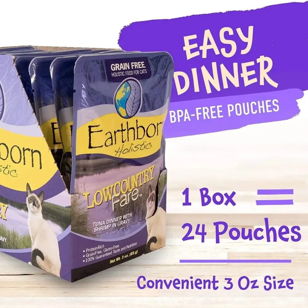 Earthborn Holistic Grain Free Lowcountry Fare Wet Cat Food 24ea/3 oz - Talis Us