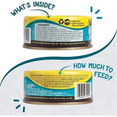 Earthborn Holistic Grain Free Monterey Medley Wet Cat Food - Talis Us