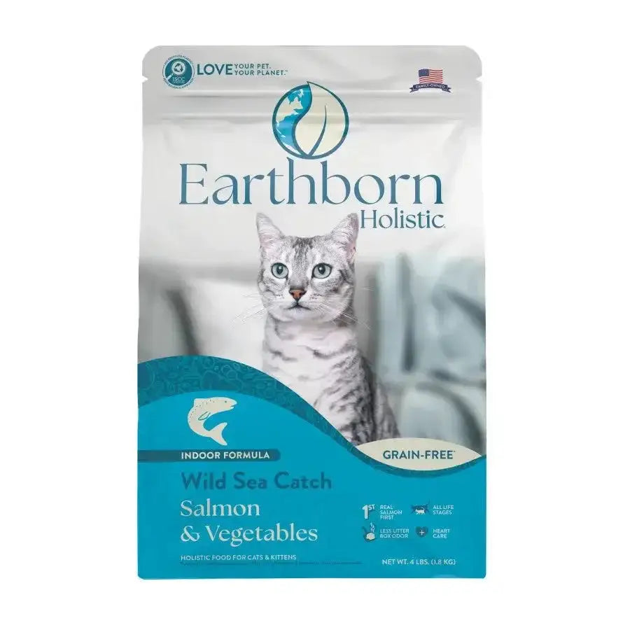 Earthborn Holistic Grain - Free Wild Sea Catch Indoor Formula Dry Cat Food - Talis Us