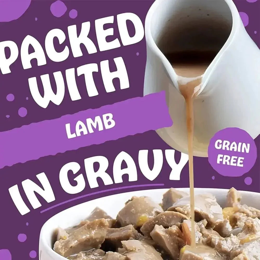 Earthborn Holistic Lily's Gourmet Buffet in Sauce Grain - Free Lamb Wet Dog Food 8ea/8 oz - Talis Us